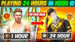 PLAYING 24 HOURS NONSTOP FOR GRANDMASTER IN CS RANK | WITH RANDOM PLAYER | NO GUN SKIN -FREE FIRE 