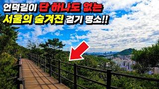 계단이 '단 1개도 없는' 서울 도심속 4.5km 나무 데크길!! | 걷기 초보자도 쉽게 완주할 수 있는 트레킹 코스 | 대중교통 당일치기 여행 | 지하철 여행 | 걷는 여행