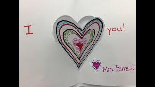 19.5 Pop-up Cards...let's make one!  Mrs. Farrell's Read Alouds and Projects