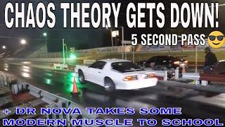 5 SECOND PASSES IN A TWIN TURBO THIRD GEN CAMARO!