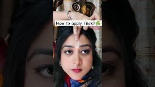 How to apply Tilak? #iskcon #hanumanji #iskconvlog #iskcon #bageshwardhamsarkar #dance #vrindavan