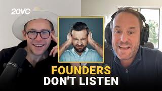 Only 15% of Founders Listen to their VCs | Jason Lemkin