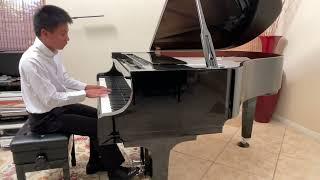 Eric Zhang plays Bach Italian Concerto in F Major, BWV 971