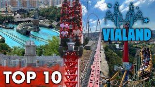 TOP 10 Fahrgeschäfte im Vialand Istanbul 