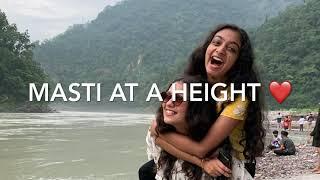 Chandrajit VLOGS | From Trekking to DJ night in Rishikesh Camping  | Beautiful Moments | Day 4