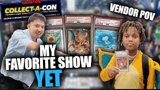 Did something I’ve NEVER done before! | Pokémon Vendor POV Houston Collect-A-Con