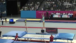 Bryony Page GOLD - 2018 Trampoline British Championships