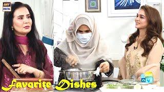 What is the most favorite meal? - Munazza Arif - Fahima Awan