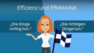 Effizienz und Effektivität - Der Unterschied zwischen effektiv vs. effizient einfach erklärt!