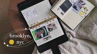 five days in brooklyn, nyc | stationery fest, hobonichi 2025, travel journalling 