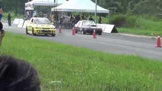 Sarawak Drag Challenge 2013 - Evo 3 vs Honda Prelude