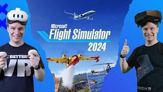 Microsoft Flight Simulator 2024 - Virtual Reality Gameplay and VR Headset Recommendation