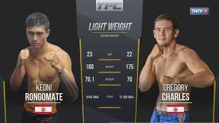 Keoni RONGOMATE vs Grégory CHARLES (Tahiti Fighting Championship : Challenger Series)