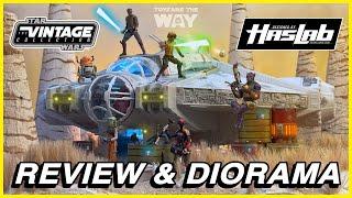 Star Wars The Vintage Collection The Ghost Haslab | Ahsoka | Rebels | Review & Diorama!!