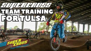 Private Supercross BMX Team Training from Tulsa with Pro BMXer Spencer Cole