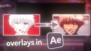 How to Correctly Use Overlays in After Effects - AMV Tutorial