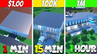 Building A Hospital In 1 Min, 15 Min, 1 Hour in Your Hospital!