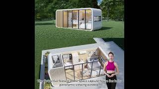 #prefabhouse  #prefabhome  “Space Capsule House” has quietly become popular #spacecapsule #cabin