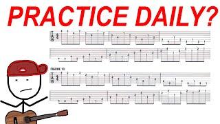 DAILY GUITAR PRACTICE for non beginners