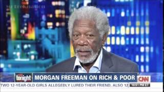 Morgan Freeman - The Roll Race & Gentics Plays In Wealth - CNN