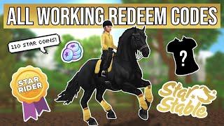 110 free Star Coins - All working redeem codes in August! // Star Stable Online