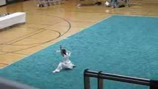 Tiffany Reyes Straightsword Jian 2007 US Wushu Team Trials