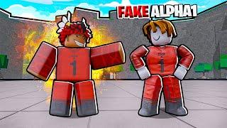 This Guy Was PRETENDING to Be Me, SO i Destroyed Him ..(Roblox The Strongest Battlegrounds)