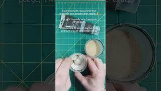 Making a cheap DIY texture paste #scenery #texturepaste