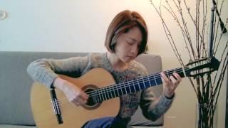 Yesterday Once More - Carpenters - Yenne Lee - Classical guitar cover (fingerstyle) 클래식기타 이예은