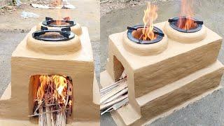 How to make Multiple 2 in 1 Clay Stove । Village Stove Making। Simple Chulha Making #viral