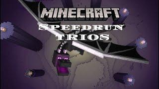 Minecraft Speedrun Trios Pt-2 (Normal mode)