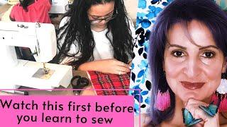 Watch this before learning to sew   no longer doubt yourself