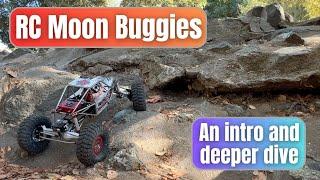 An introduction to RC Moon Buggies - with Axial Capra, RC Speedy, Ti Pro, JE Designs, H10 Optic