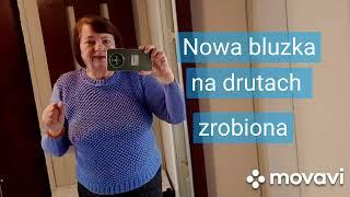 @Mariazaprasza Nowa bluzka na drutach.W menu Kurczak z marchewką i porem.Zapraszam.