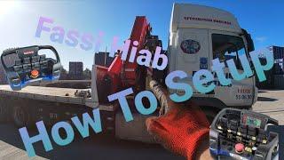 FASSI Hiab Setup How To | Outriggers | Crane / Hiab Unfold