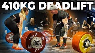 POWERLIFTING MOTIVATION - 410KG DEADLIFT | John Haack & Jess Buettner