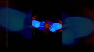 This accidental computer model shows a rare X-shaped galaxy #shorts