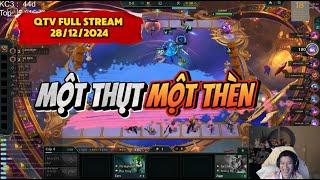 QTV full stream 28/12/2024: Một thụt Một thèn