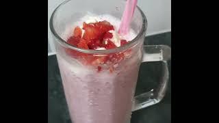 Strawberry Milkshake #yummyfood  