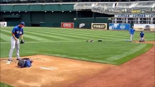 Yu Darvish, Texas Rangers RHP (Bullpen Session)