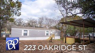 For Sale: 223 Oakridge St, Canyon Lake, Texas 78133