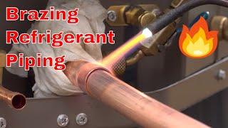 HVAC Installation: Brazing Refrigerant Lines