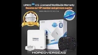 HOPE OVERSEAS 2019 Latest unblock tech Model UBOX PRO2 i950 US Licensed