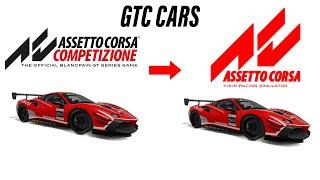 GRID to GRID - Assetto Corsa Competizione Carlist to Assetto Corsa - Track Day Cars [COMPLETE GRID]