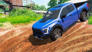 Cars vs Massive Ditch | BeamNG.drive