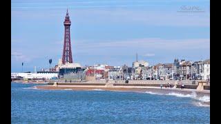 Drive along Blackpool Prom in 360 4K 16th May 2020