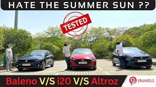 Exclusive A/C Test of Premium Hatchbacks || Which Has The Best AC Performance? #TestTheBest