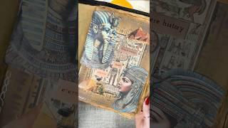 ASMR Scrapbook | Where history meets eternity #scrapbook #relaxing #aesthetic #asmr #egypt