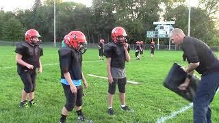 Youth Football Drills ::  Offensive Line Practice