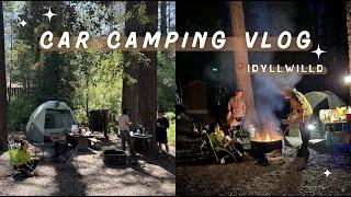 car camping 人生当中第一次睡在车里面的露营 camping Vlog